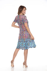Madelyne Dress - Rainbow Sherbet - CARINE
