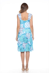 Aqua Rain Dress Set - CARINE