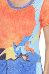 Riley Dress - Sunset Vista - CARINE