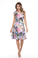 Veronica Dress - Floral Splash - CARINE