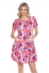 Riley Dress - Blossom Cascade - CARINE