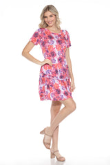 Riley Dress - Blossom Cascade - CARINE