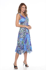 Sapphire Flutter Dress Set - CARINE