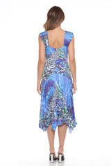 Sapphire Flutter Dress Set - CARINE