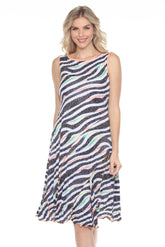 Gwen Dress - Wild Stripe - CARINE
