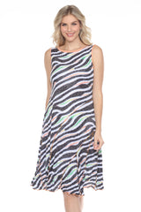 Gwen Dress - Wild Stripe - CARINE
