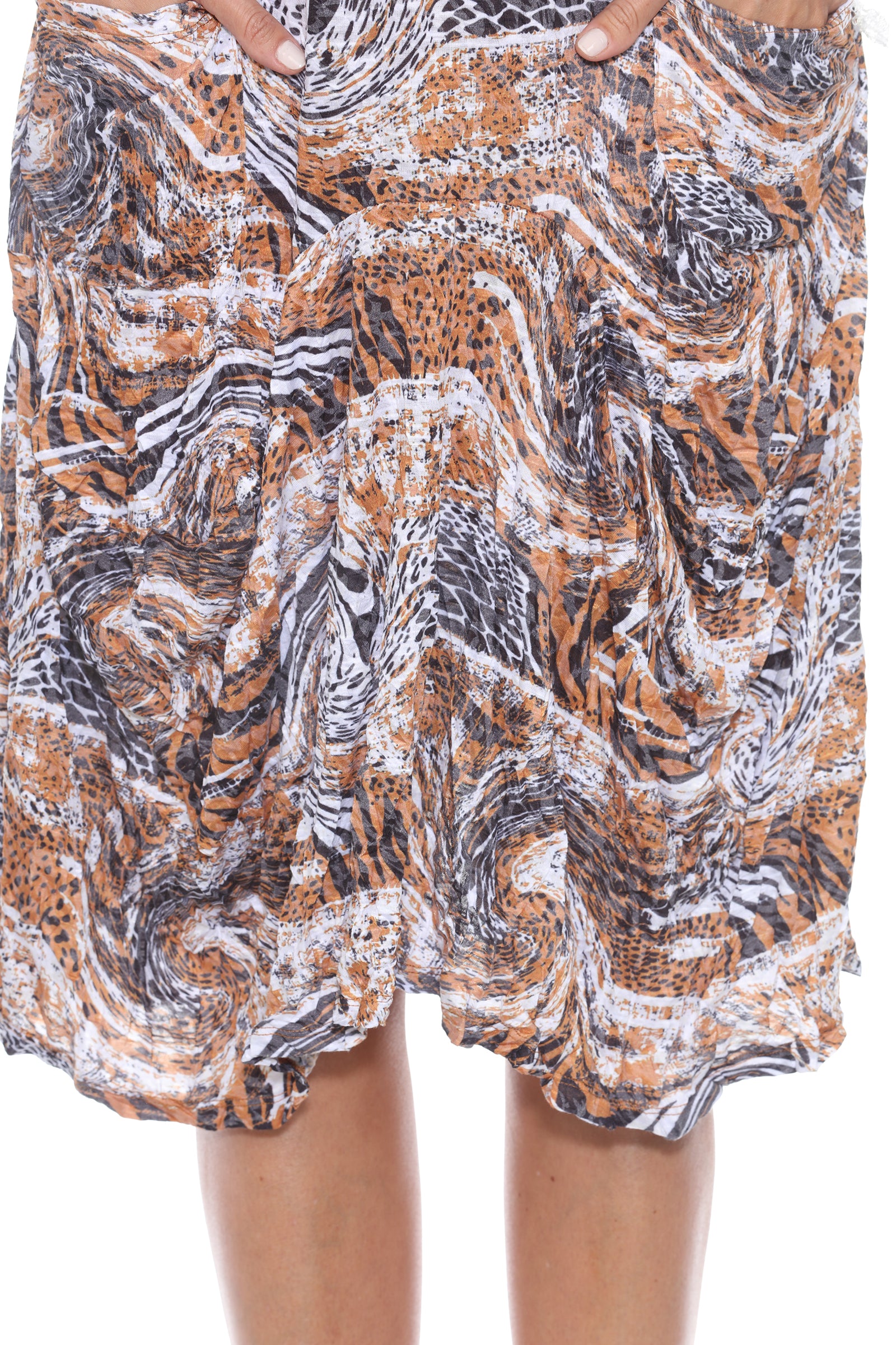 Valerie Dress - Savanna Swirls - CARINE