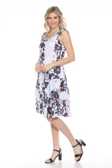 Noir Bloom Dress Set - CARINE