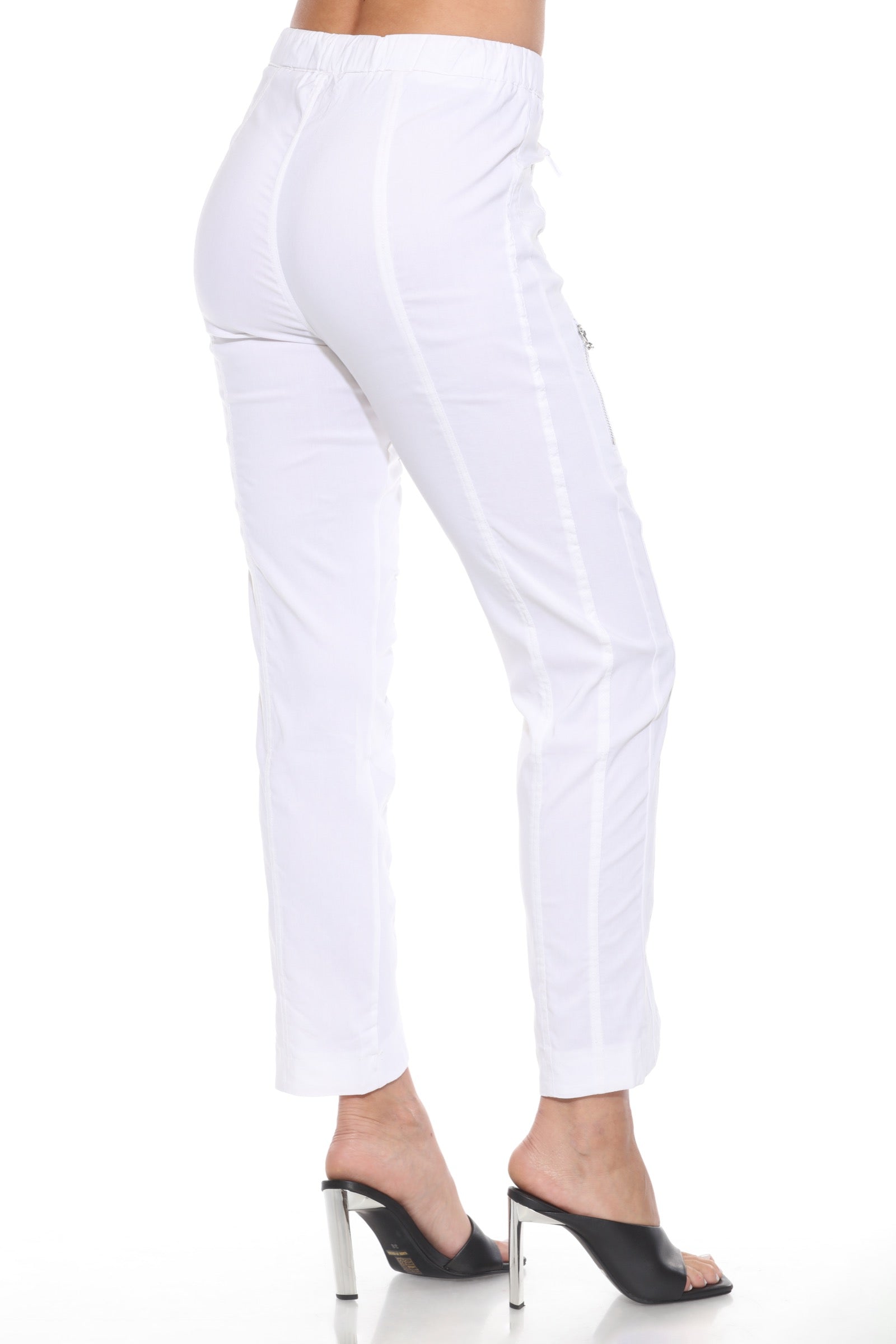 Ruched Scallop Pant - CARINE