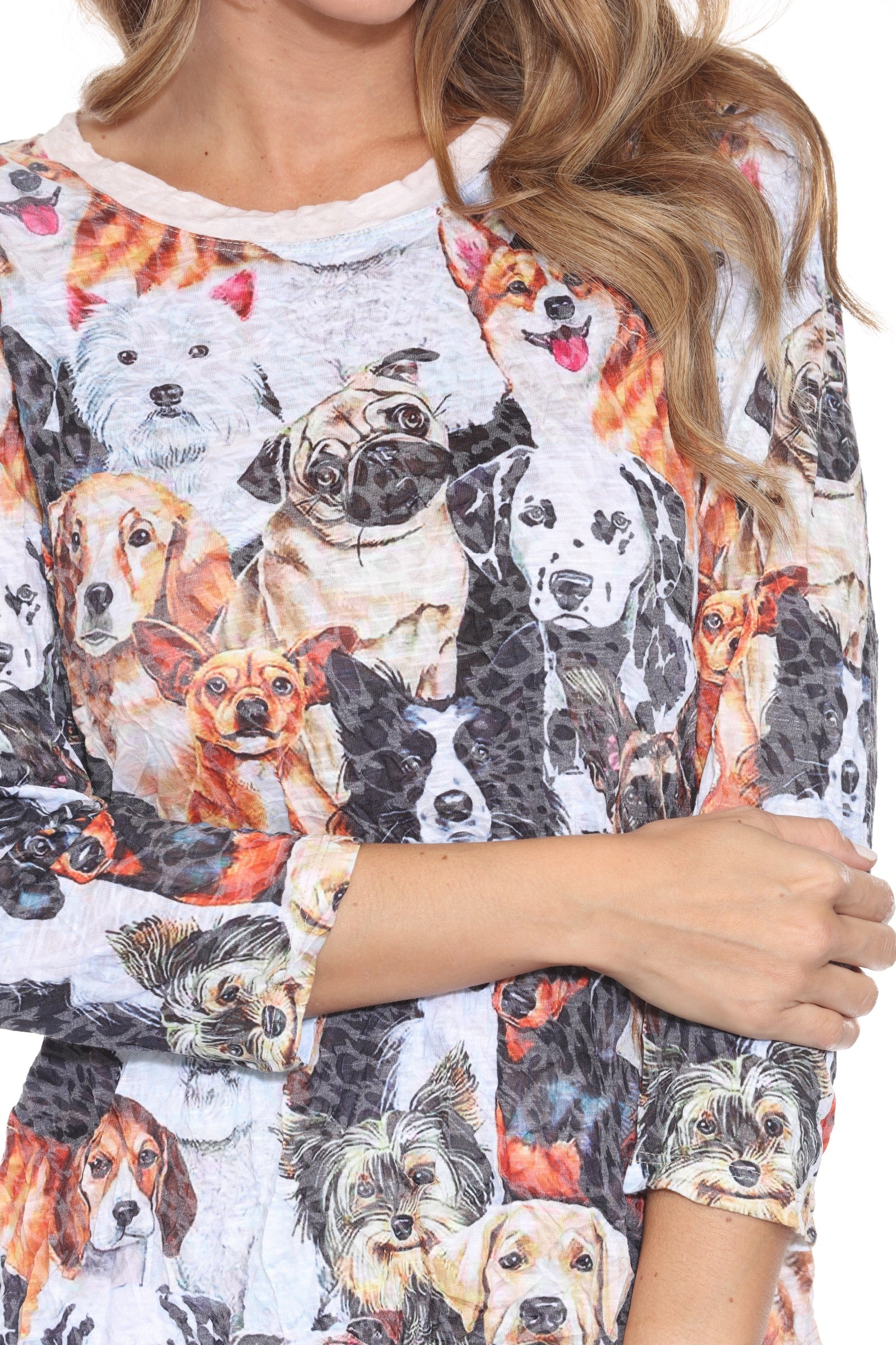 Round-Neck Top - Kennel Club - CARINE