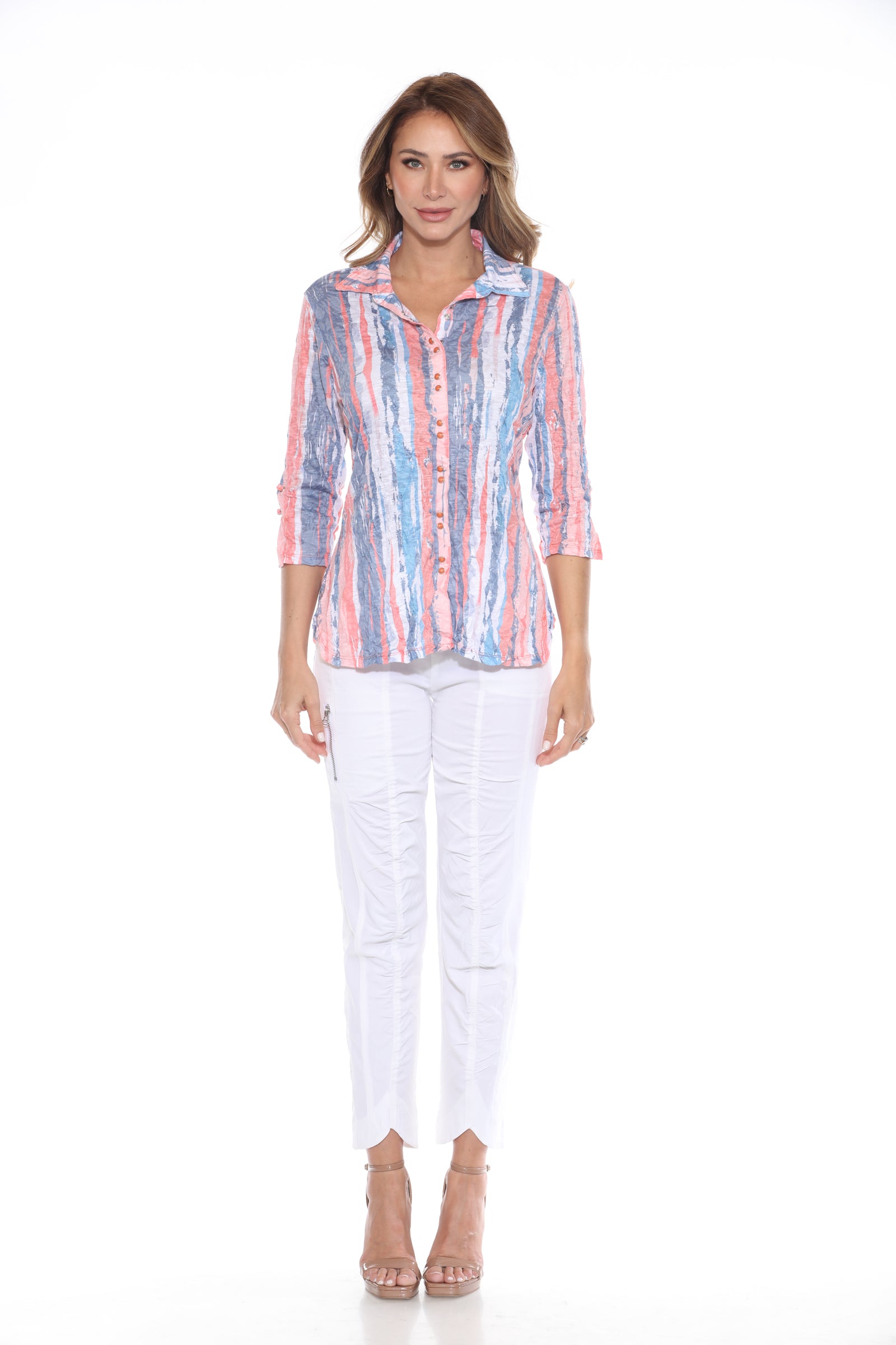 Sabrina Shirt - Liberty Streaks - CARINE