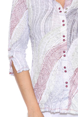 Sabrina Shirt - Mellow Current - CARINE