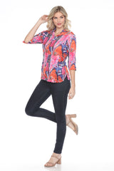 Sabrina Shirt - Blush and Bold - CARINE