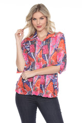 Sabrina Shirt - Blush and Bold
