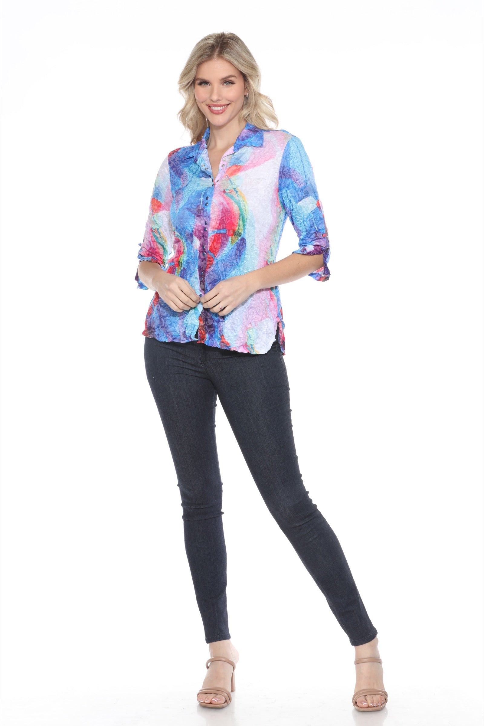 Sabrina Shirt - Prism Gem - CARINE