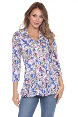 Selena Shirt - Violet Haze - CARINE