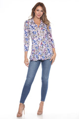 Selena Shirt - Violet Haze - CARINE