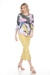 Round-Neck Top - Serene Palette - CARINE