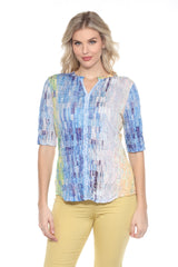 Pamela Top - Citrus Sky - CARINE