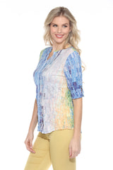 Pamela Top - Citrus Sky - CARINE