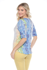 Pamela Top - Citrus Sky - CARINE