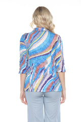 Sabrina Shirt - Retro Cascade - CARINE