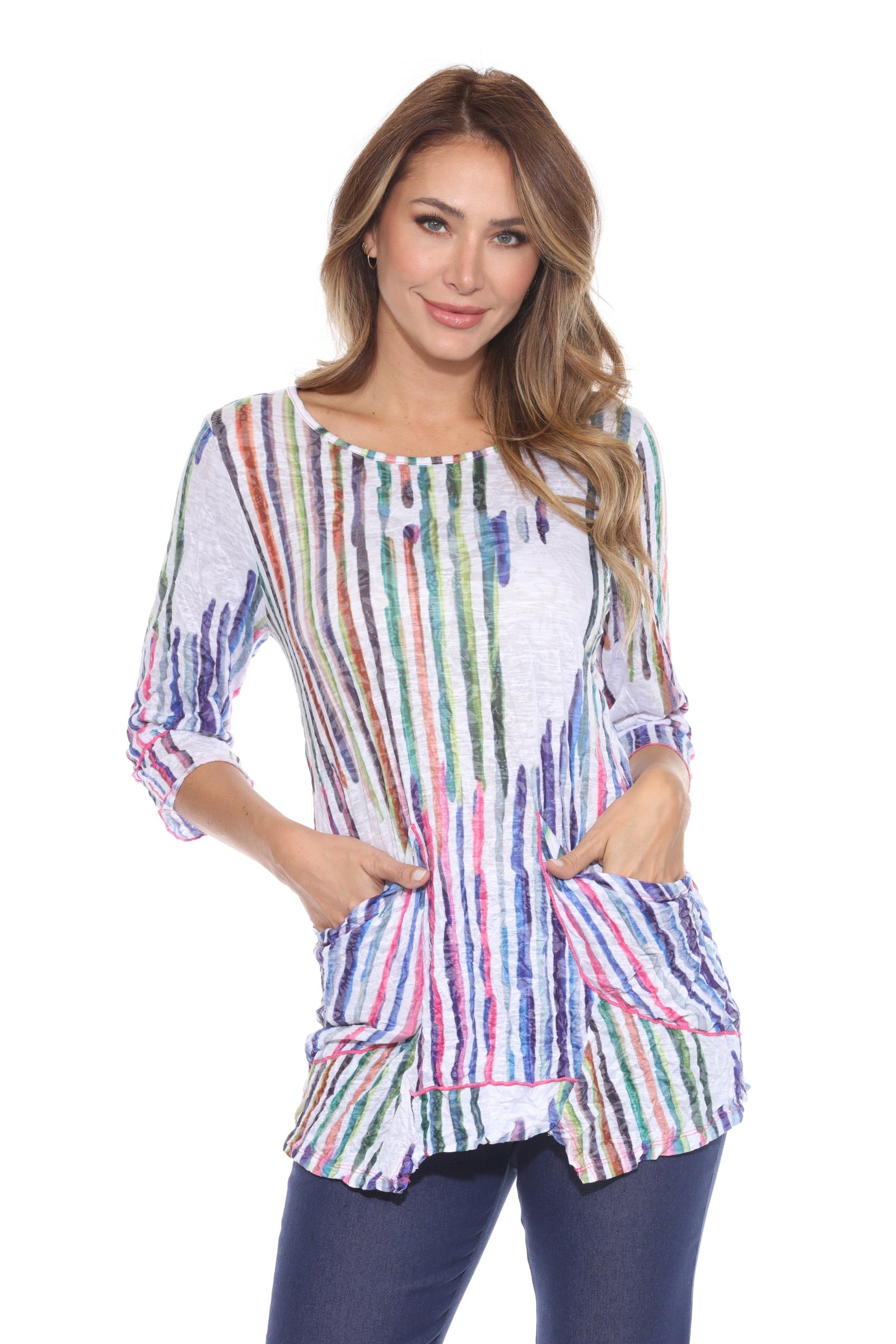 Two-Pocket Tunic - Color Markers - CARINE