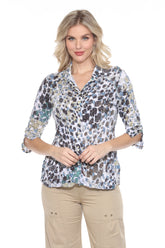 Sabrina Shirt - Urban Mosaic - CARINE