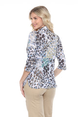 Sabrina Shirt - Urban Mosaic - CARINE