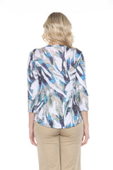 Round-Neck Top - Crystal Grove - CARINE