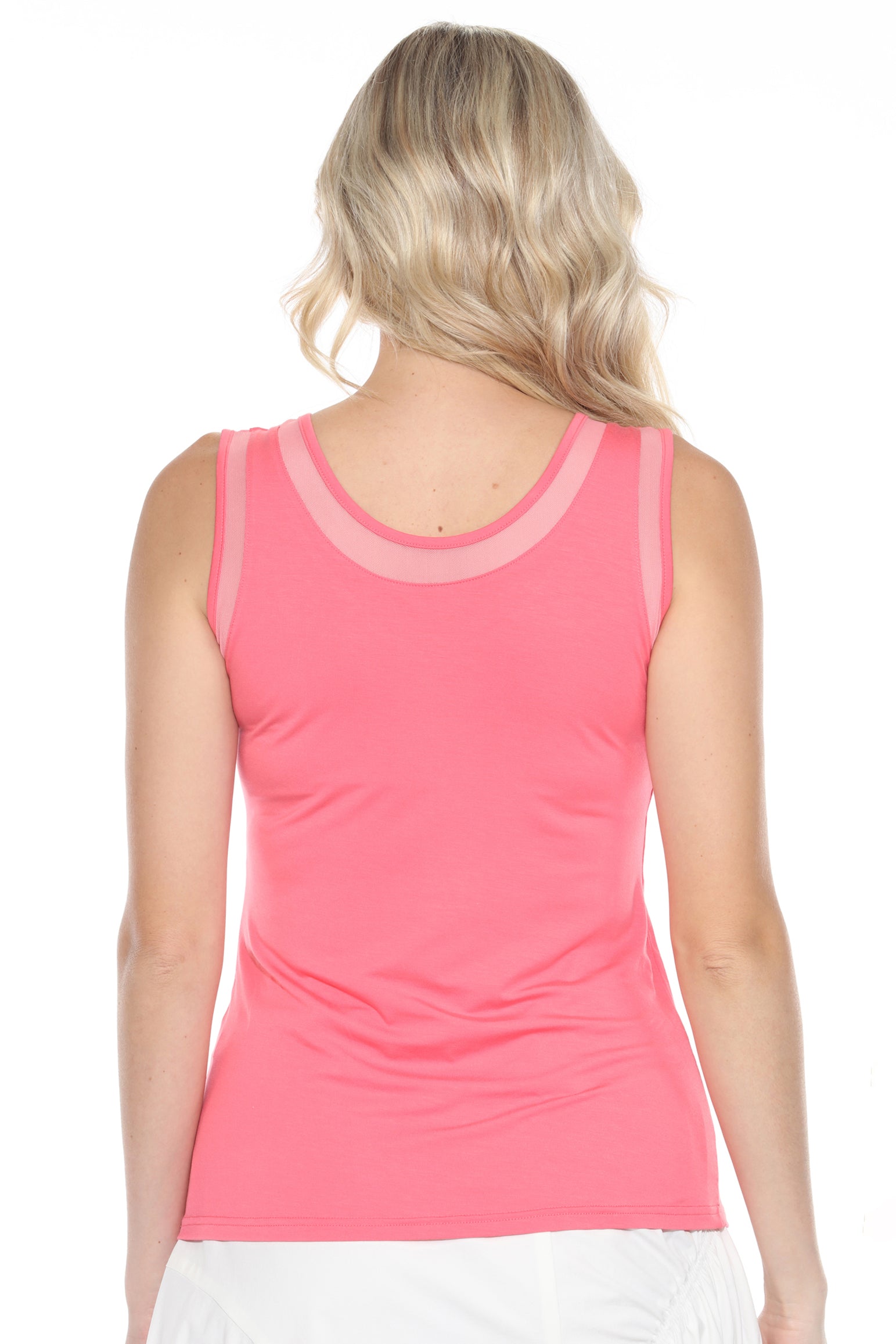 Sheer Trim Tank (Reversible) - CARINE