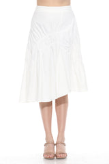 Asymmetric Flounce Skirt - CARINE