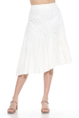 Asymmetric Flounce Skirt - CARINE