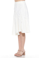 Asymmetric Flounce Skirt - CARINE