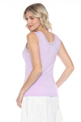 Sheer Trim Tank (Reversible) - CARINE