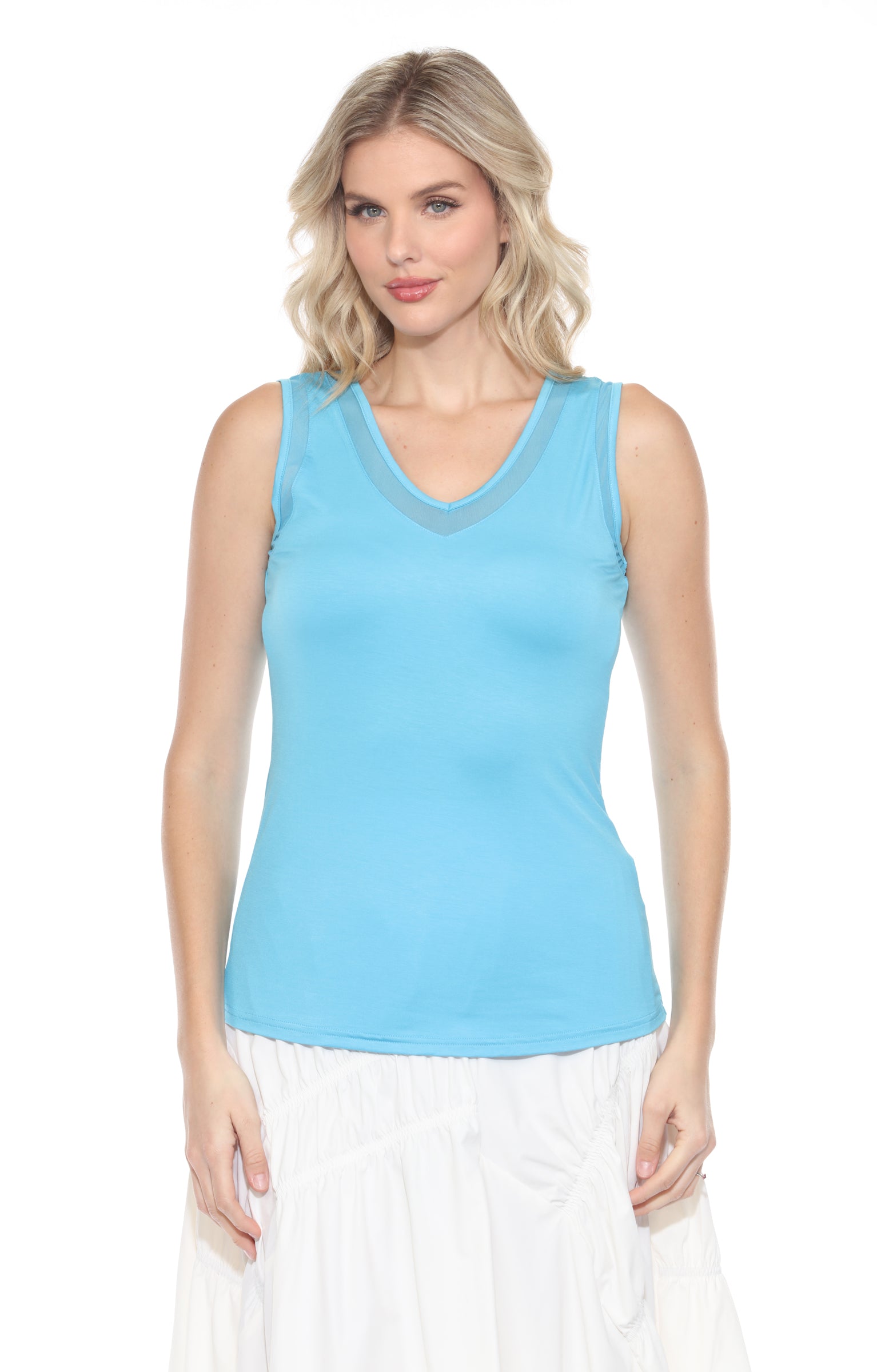 Mesh Trim Tank - CARINE