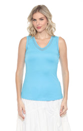 Mesh Trim Tank - CARINE