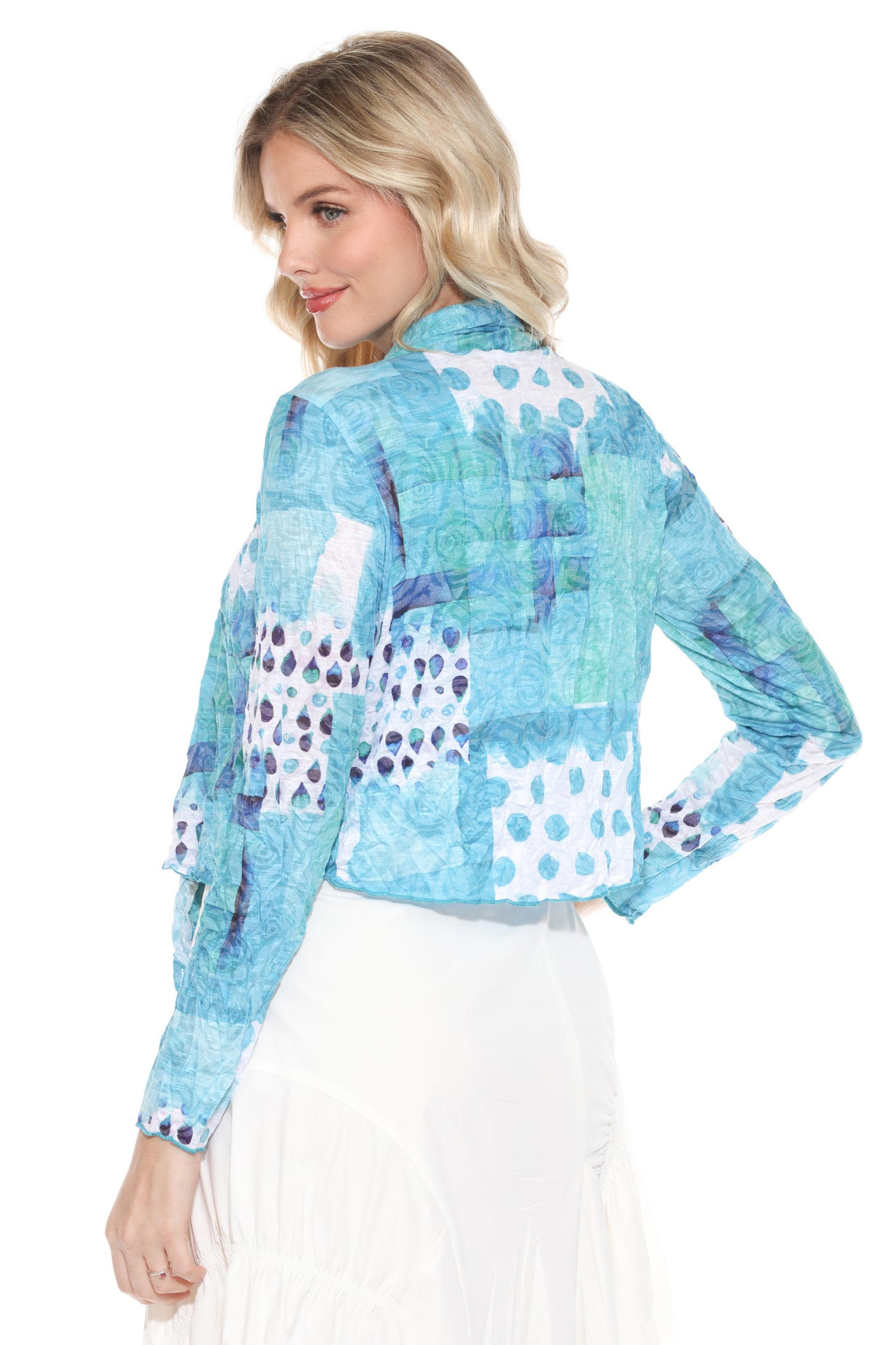 Aqua Rain Dress Set - CARINE