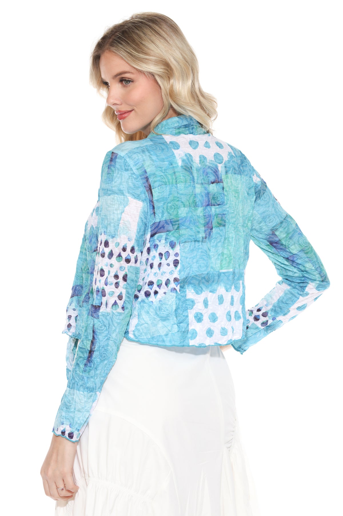 Aqua Rain Dress Set - CARINE