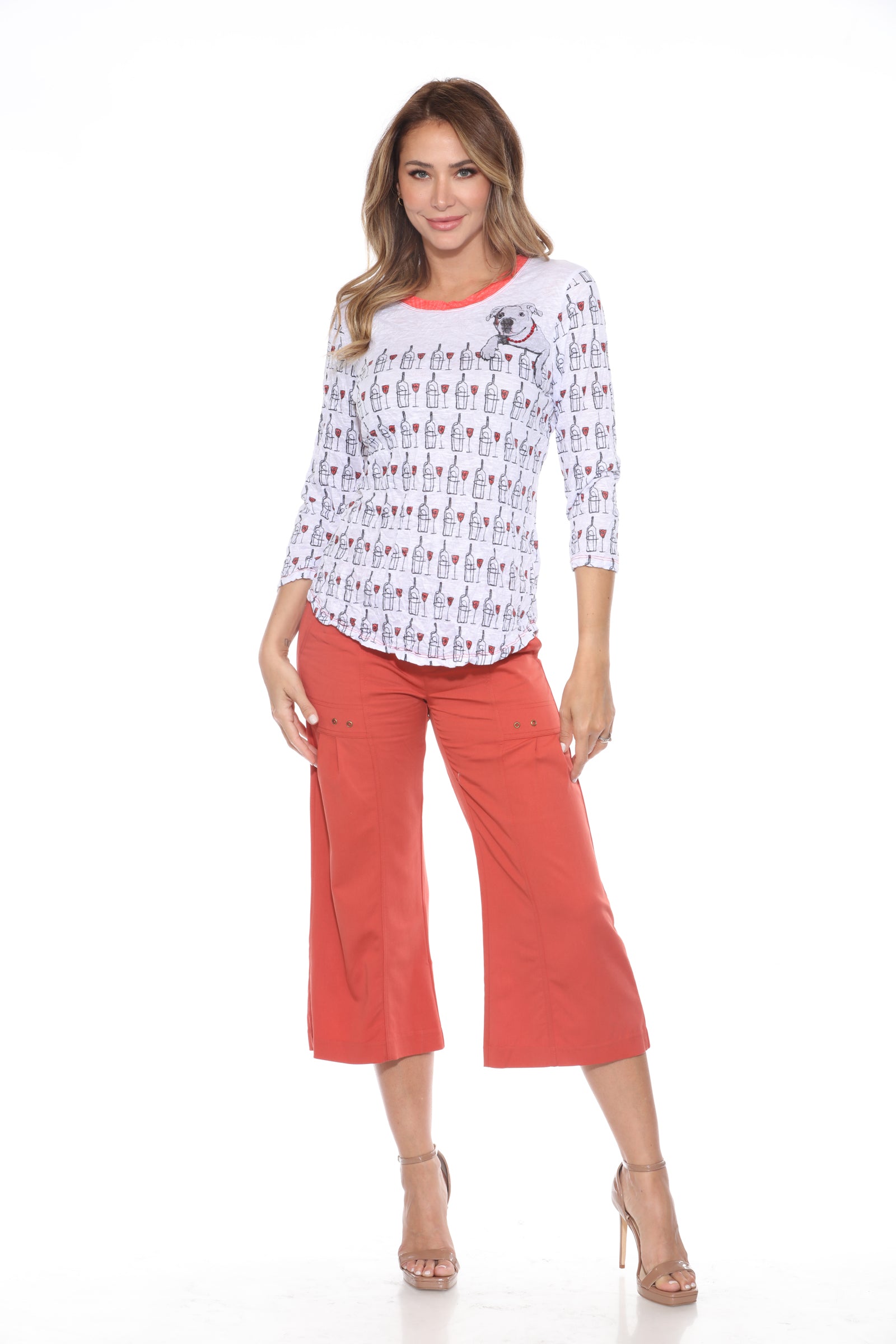 Round-Neck Top - Hair of the Dog - CARINE