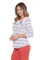 Round-Neck Top - Hair of the Dog - CARINE