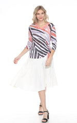 Carlie Top - Sahara Stripes - CARINE