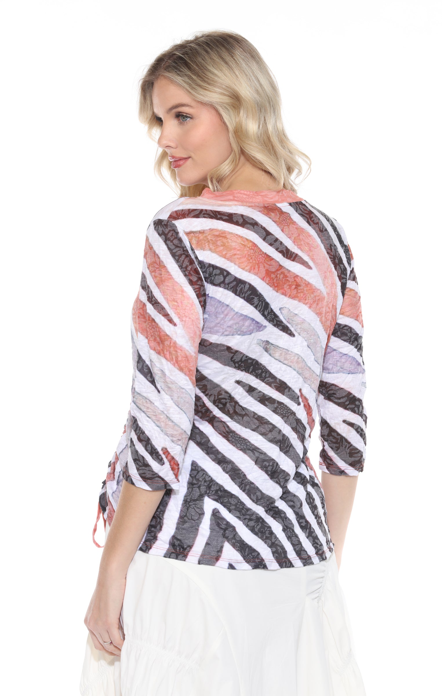 Carlie Top - Sahara Stripes - CARINE