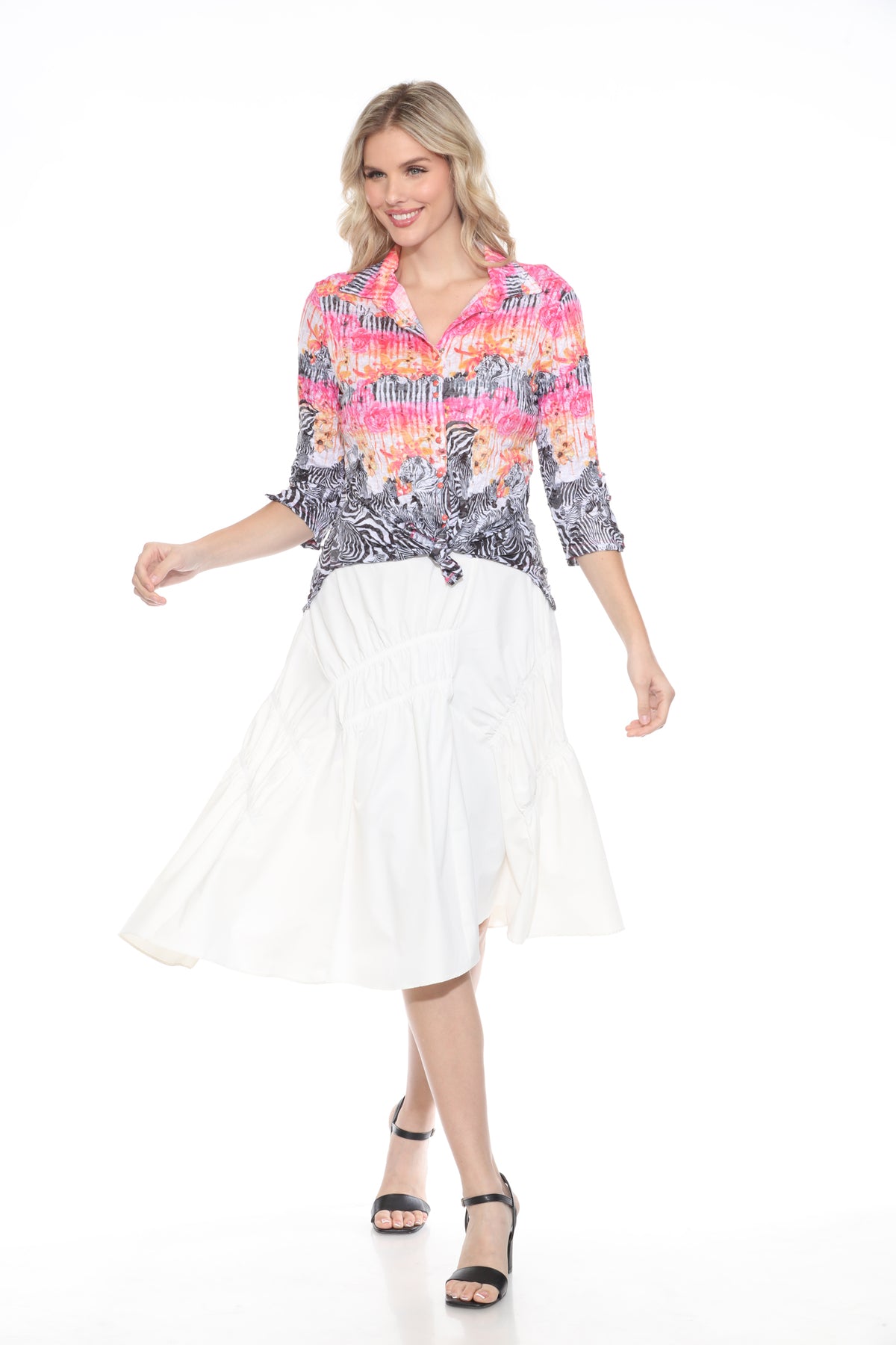 Sabrina Shirt - Wild Dusk - CARINE