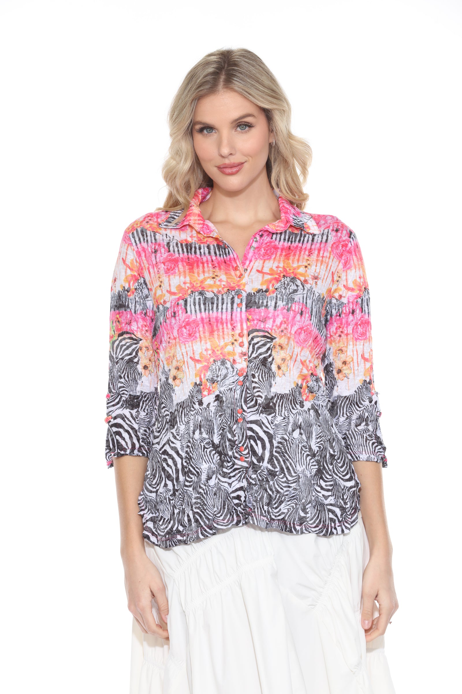 Sabrina Shirt - Wild Dusk - CARINE