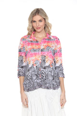 Sabrina Shirt - Wild Dusk - CARINE