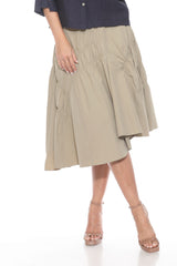 Asymmetric Flounce Skirt - CARINE
