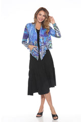 Claire Cardigan - Sapphire Flutter - CARINE
