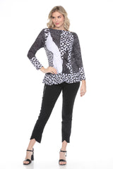 Melinda Top - Monochrome Mix - CARINE