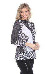 Melinda Top - Monochrome Mix - CARINE